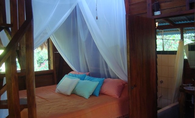 bed + bathroom