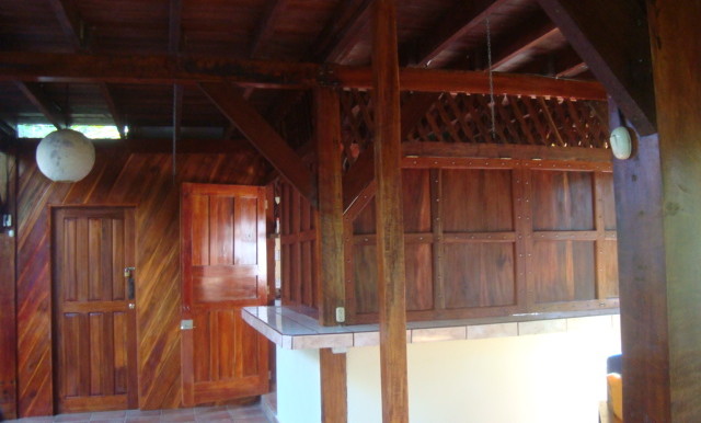 bodega and kitchen with shutters closed