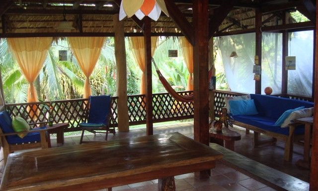 dining and seating area